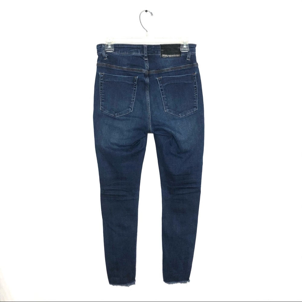 One Teaspoon High Rise Distressed Skinny Jeans - Picture 8 of 10